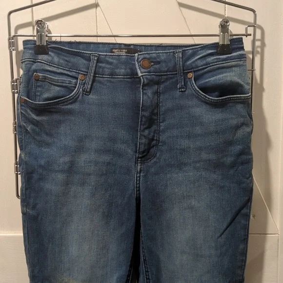 Simply Vera Wang Women's Power Stretch Core Skinny Jeans Sz. 8R - Picture 2 of 5